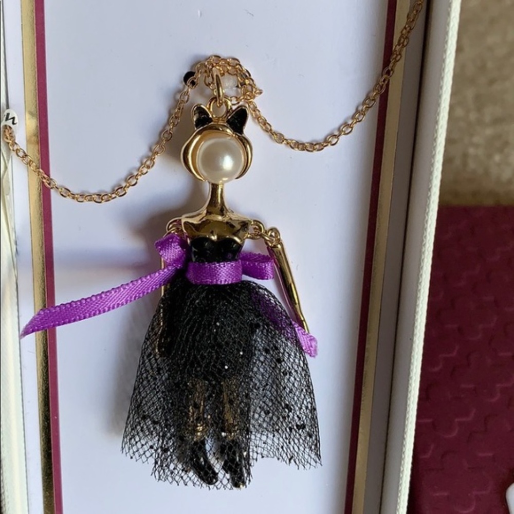 Bella Jack Long ballerina necklace